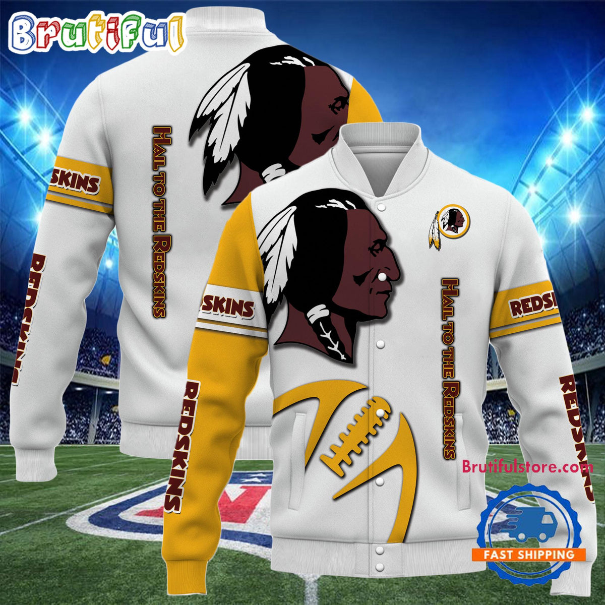 Washington Commanders 2024 NFL Team Limited Edition New Design Baseball Jacket
